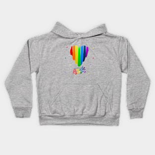 RAINBOW HEART (PRIDE) Kids Hoodie